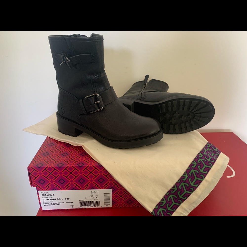Tory Burch Christie 40mm Bootie (boots+box+bag)